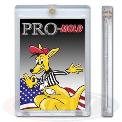 1x PRO-MOLD MH6UV5 Thicker 150 Pt Magnetic Card Holder (5 Year UV Protection)