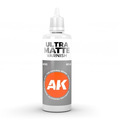 AK Interactive Ultra Matte Finish Top Quality Varnish 60ml