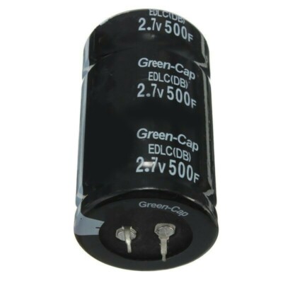 1/2/6/10pcs Black 2.7V Farad Capacitor 500F 35*60MM Super 2.7V 500F Capacitor