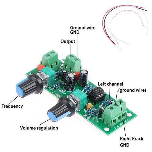 Preamp Board 2.1 Channel Dc10.ce