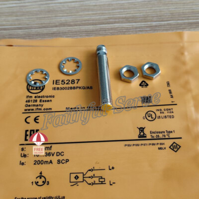 1PCS Inductive Proximity Sensor Switch For IFM Efector IE5287 10-36VDC 200mA 2mm