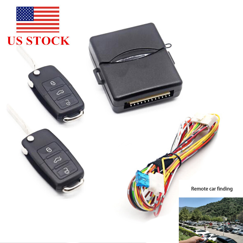 Remote Security Auto Central Locking Kit Door Lock Keyless App