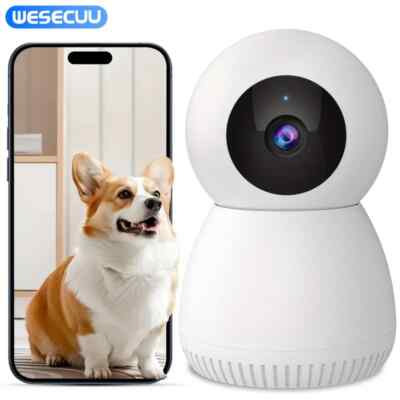 360°WiFi IP Security Camera Wireless CCTV System Baby Pet Monitor Cam In/Outdoor