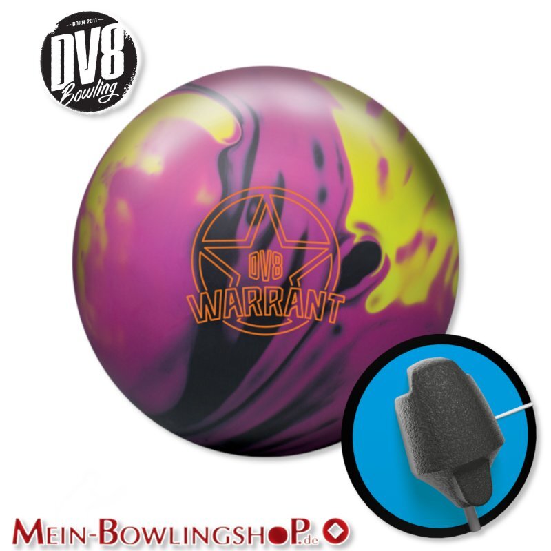 Dv8 Bowling Ball - Warrant Solid - 15 Pound - Undrilled - Ne