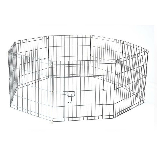 61 X 61 Cm 8panel Pet Playpen Heavy Duty Metal Cage Fence