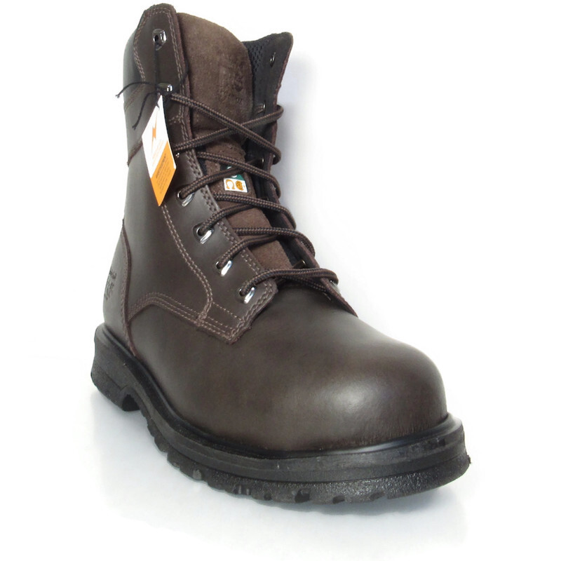 

Мужские ботинки Timberland PRO 8 Brown Magnus Steel Safety Toe SZ 8.5W(WIDE), A25YM, Dark brown, Timberland PRO Magnus 8" Steel Toe
