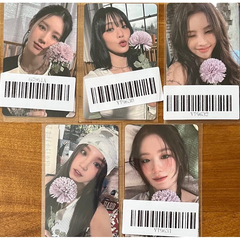 G)-IDLE GIDLE 6TH MINI ALBUM I FEEL KMS KMSTATION POB