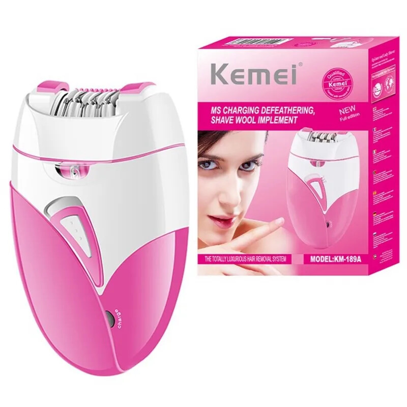 Épilateur électrique épilation Visage Maillot Aisselles Jambes Soins Corps Femme