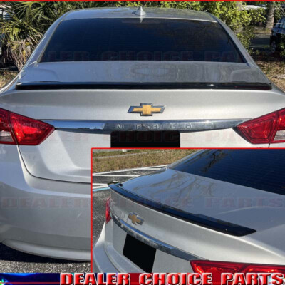 2014-2020 Chevy Impala OE Factory Style Spoiler Rear Trunk Wing Fin GLOSS BLACK