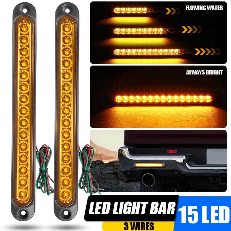 72 LED Truck Trailer Rear Tail Light Stop Brake La... - Grandado