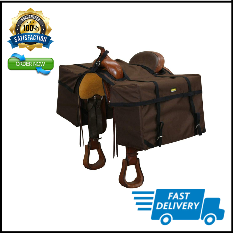 Over-The-Saddle Pack Pannier Bag Pannier Bags Fit Most Western for Hunt