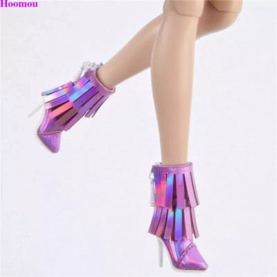 Purple Tassel Shoes Boot for FR FR2 FR6.0 Nu.face3.0 Meteor kissmela Obitsu doll