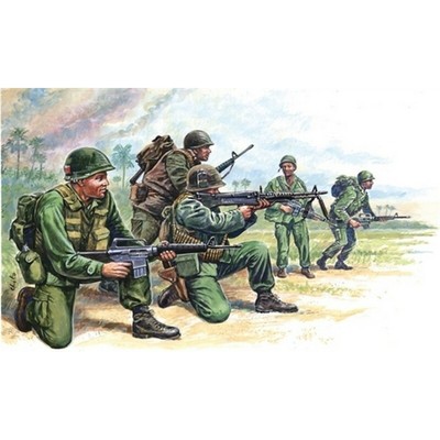 ITALERI IT6078 US SPECIAL FORCES VIETNAM WAR KIT 1:72 MODELLINO MODEL compatibil