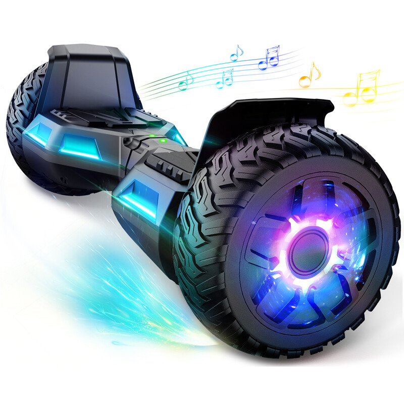 8.5'' Off-Road Hoverboard LED Self Balance Scooters no Bag for Kids Hoover board