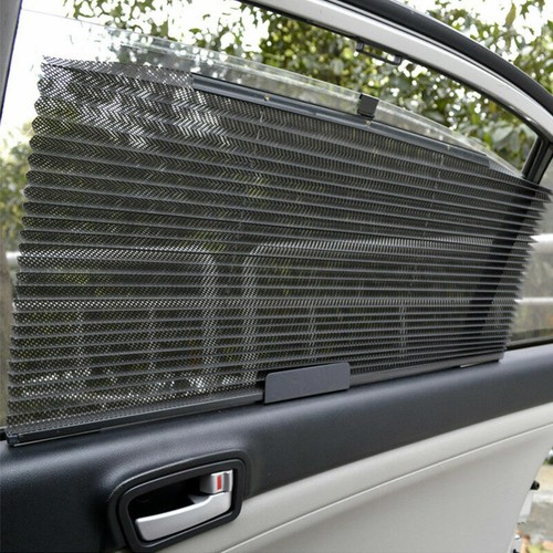 Auto Versenkbarer Vorhang Sonnenschutzrollo Sonnenblende Sonnenschutz Schwarz