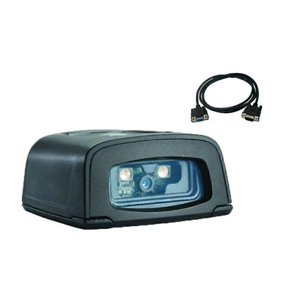 Zebra DS457-HD20009 1D/2D RS232 Fixed Mount Barcode Scanner Reader  with Cable