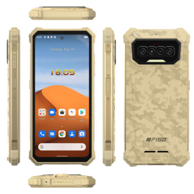 Global IIIF150 R2022 4G LTE Rugged Android Phone Waterproof IP68 Builder Mobile