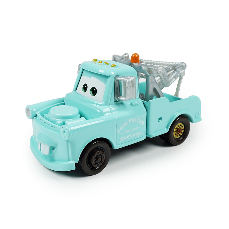 Disney Pixar Car Rare 1:55 Diecast Tow Mater Red Golden Sakura Toy Car Xmas Gift