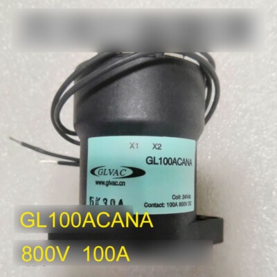 GL Relay GL100ACANA Coil 24VDC 800V/100A Electromagnetic Relay DC Contactor