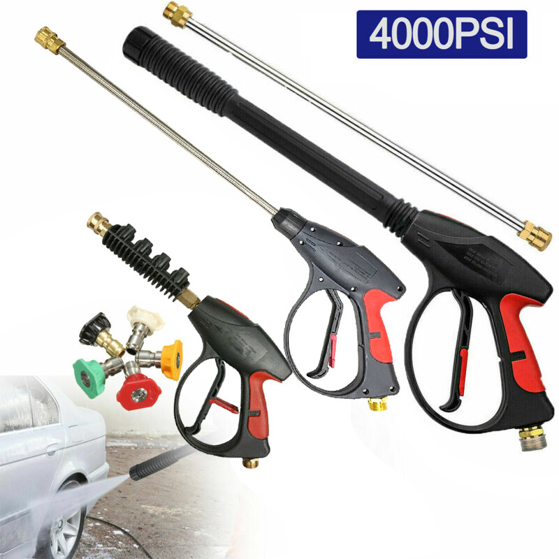4000PSI High Pressure Car Garden Power Washer Spray Gun / 5x