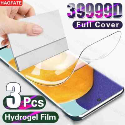Hydrogel Film Screen Protector For Xiaomi 13 12 11 Ultra 13T Pro Redmi Note 12
