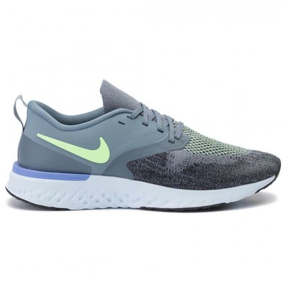 Mens NIKE ODYSSEY REACT 2 FLYKNIT Blue Trainers AH1015 401