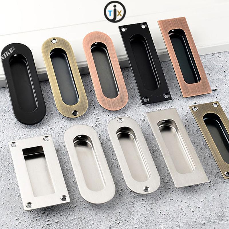 Versenkte TaschentÃ¼RknÃ¶Pfe Schrankzug SchiebetÃ¼Rgriffe Griff-Schrauben Gate Oval