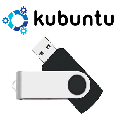 Kubuntu 24.04 LTS  Lightweight Fast & Secure OS Bootable USB Try/Install