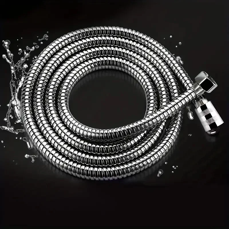 Shower Hose, Upgrade Stainless Steel Shower Tube, Anti-Kink and Leak-Proof, High