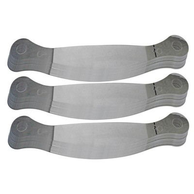 Stilo Helmet Shield Tear-Off 10253C; ST5 Tall/Reg Tabs 2mm, Clear, 10pcs