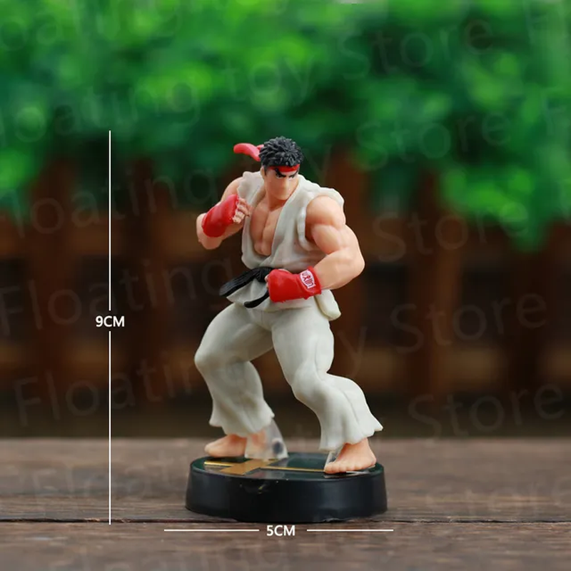Anime Street Fighter Fighting Game Action Figure Ken Masters Hoshi Ryu PVC Kawai