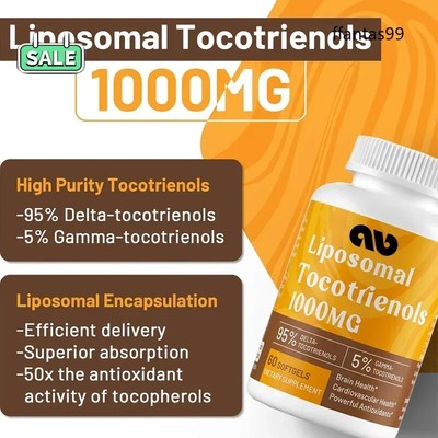 Liposomal tocotrienol 1000mg Capsules
