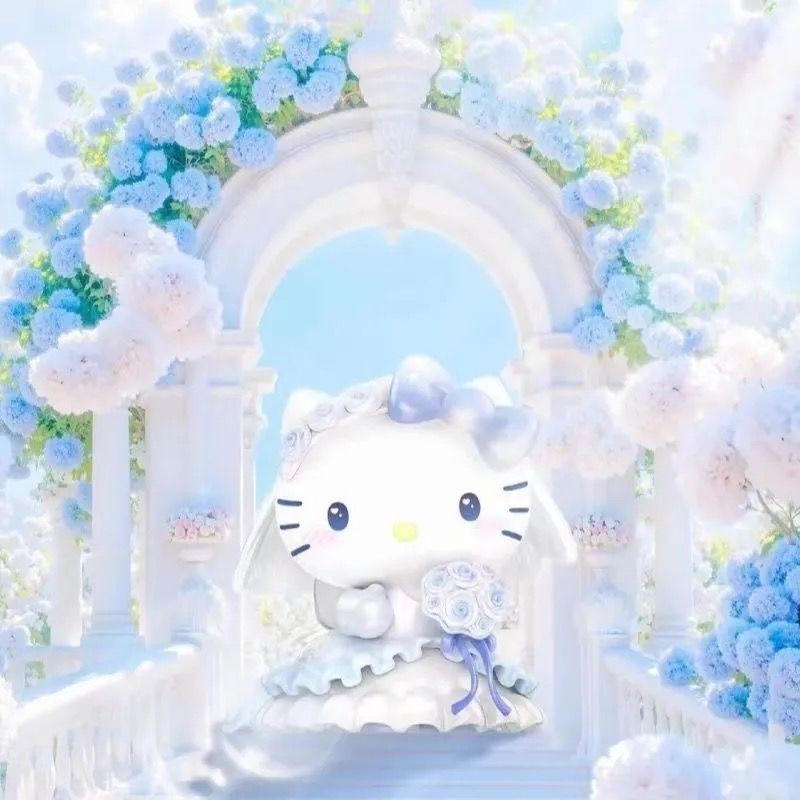 Hello Kitty Sanrio Characters Romantic Wedding Series Trendy Toy