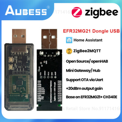 Aubess ZigBee 3.0 USB Dongle Wireless ZigBee Gateway Analyzer Universal Open