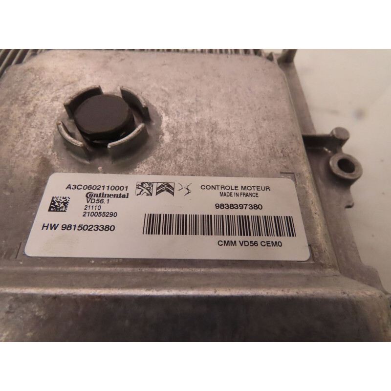 Calculateur Moteur Peugeot 208 1.2i Puretech 12v S&   1640420680