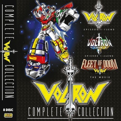 DVD VOLTRON Collection (Defender+Force+Fleet of Doom The Movie) [Eng Dub]