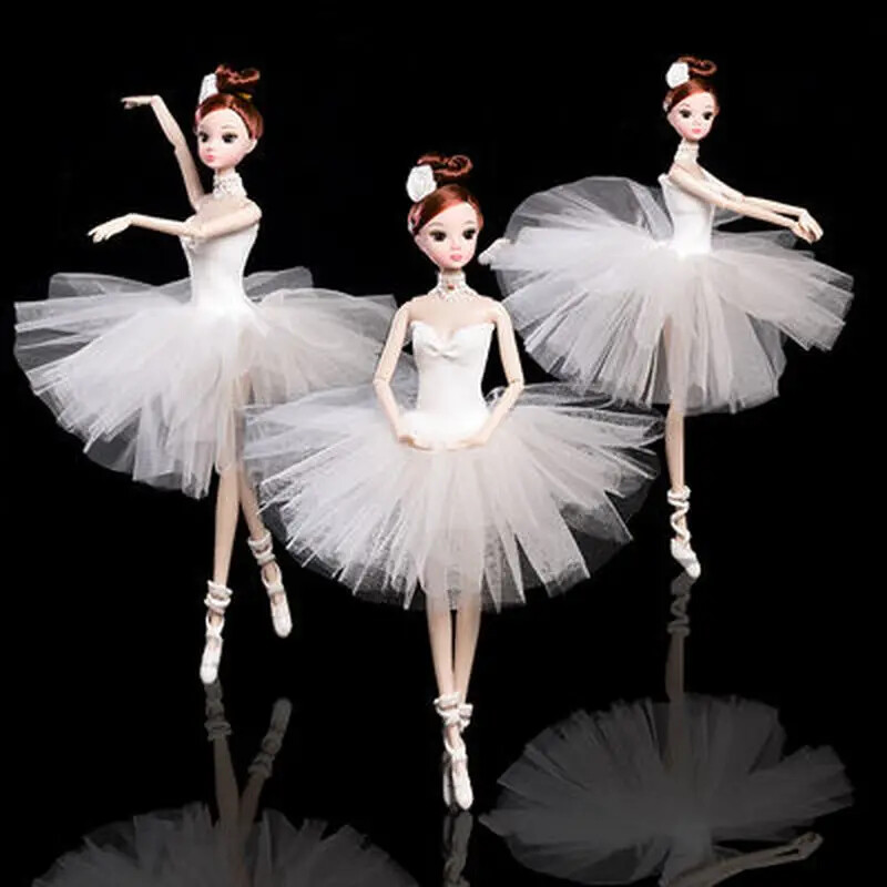 Handmade 1/6 Doll Full Set 11 Jointed Doll Toys For Kids Gif