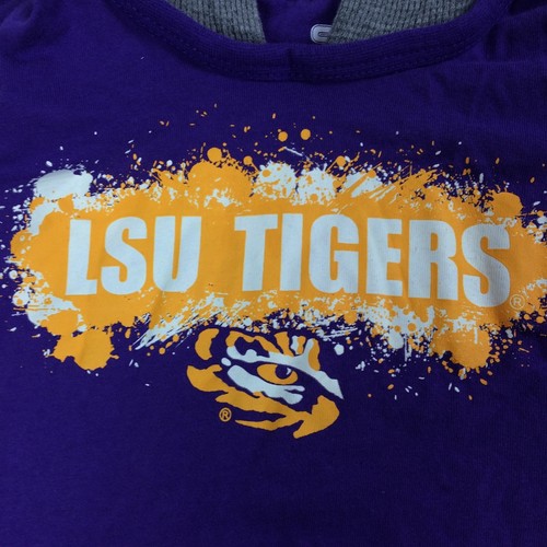 Toddler 2T LSU Tigers Hoody Shirt Sweater Champion Football Basketball Baseball