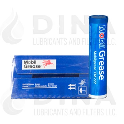 Pack of 10 Mobil Grease XHP 222 13.7oz