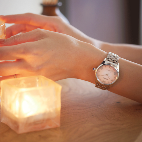 Pre-owned Citizen Silver Womens Analogue Watch L Series Em1140-80x