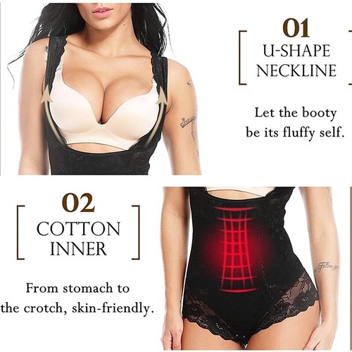 Fajas Colombianas Reductoras Levanta Cola Post Surgery Shapewear Body Shaper