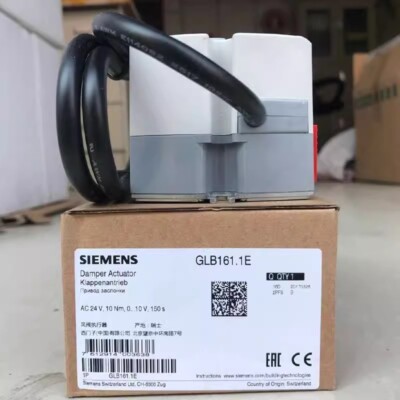 1pcs SIEMENS GLB161.1E Electric Air Valve Actuator Analog regulating type