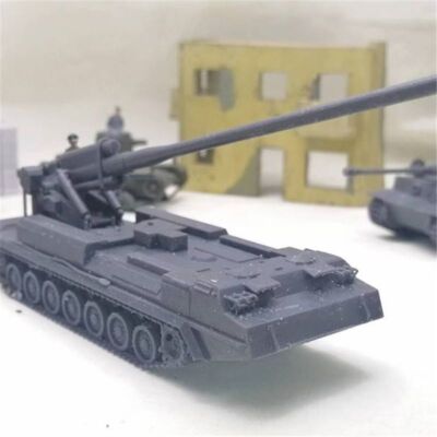 1/48/64/72/87/100/144 3D printing of Soviet 2S7 self-propelled artillery