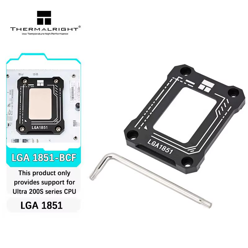 LGA1851-BCF BLACK CPU bend correction fixed 1851 buckle anti-bending bracket pre