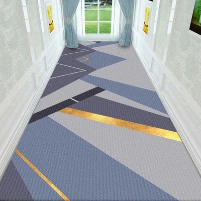 Geometric Pattern Corridor Carpet Runner Long Carpets for Living Room Rug