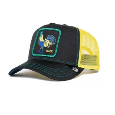 

Hat Rooster GOORIN BROS Animal Farm Trucker Hats Animals Cock Rooster Black, Multicolor
