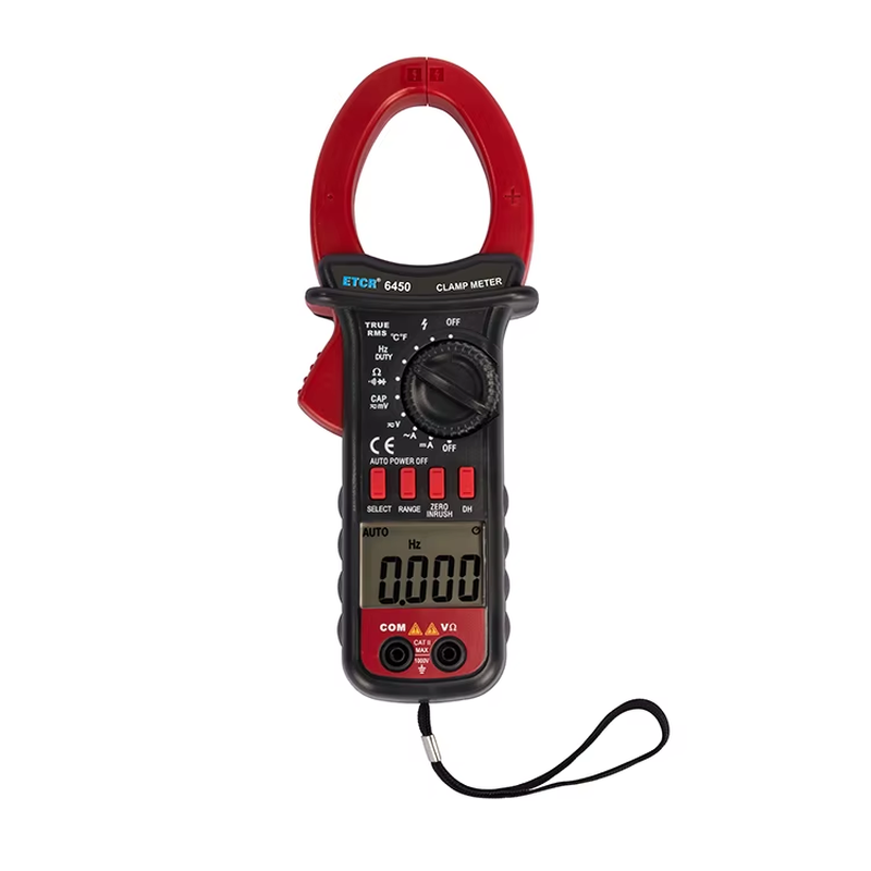 ETCR6450 Mini Digital multimeter AC DC 1000A Resistance/Capacitance/Frequency Cl