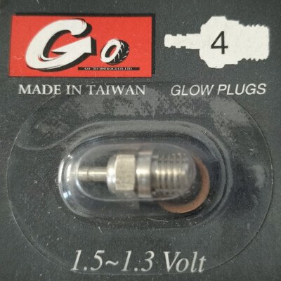 Candle Medium Hot 4 GO TECHNOLOGY 1.5 1.3 Volt Glow Plug