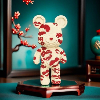 ''Lovely'' Bearbrick figure / BE@RBRICK collectables