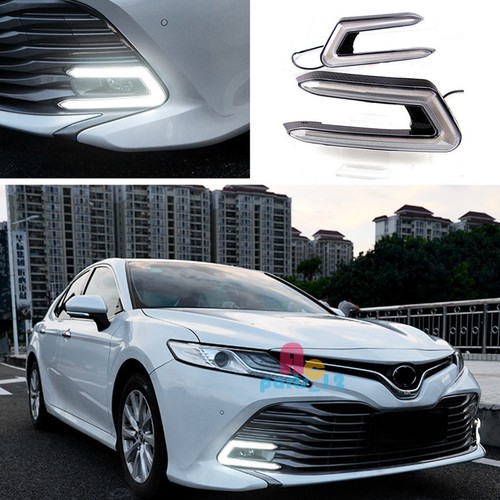 3 Colors Led Drl Daytime Running Light For Toyota Camry Le